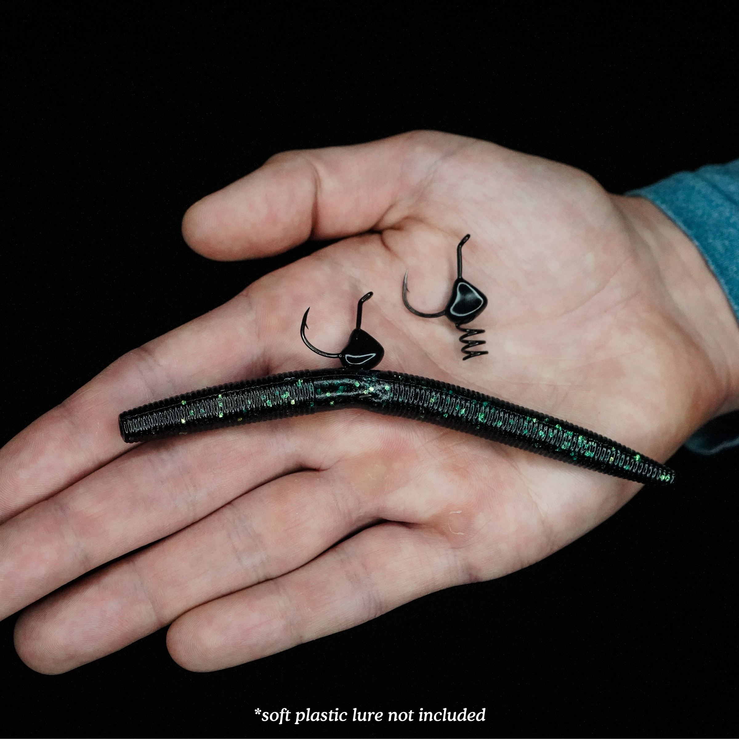 Weedless Trick Worm Fishing Texas Rig Weedless Neko Rig 55PCS