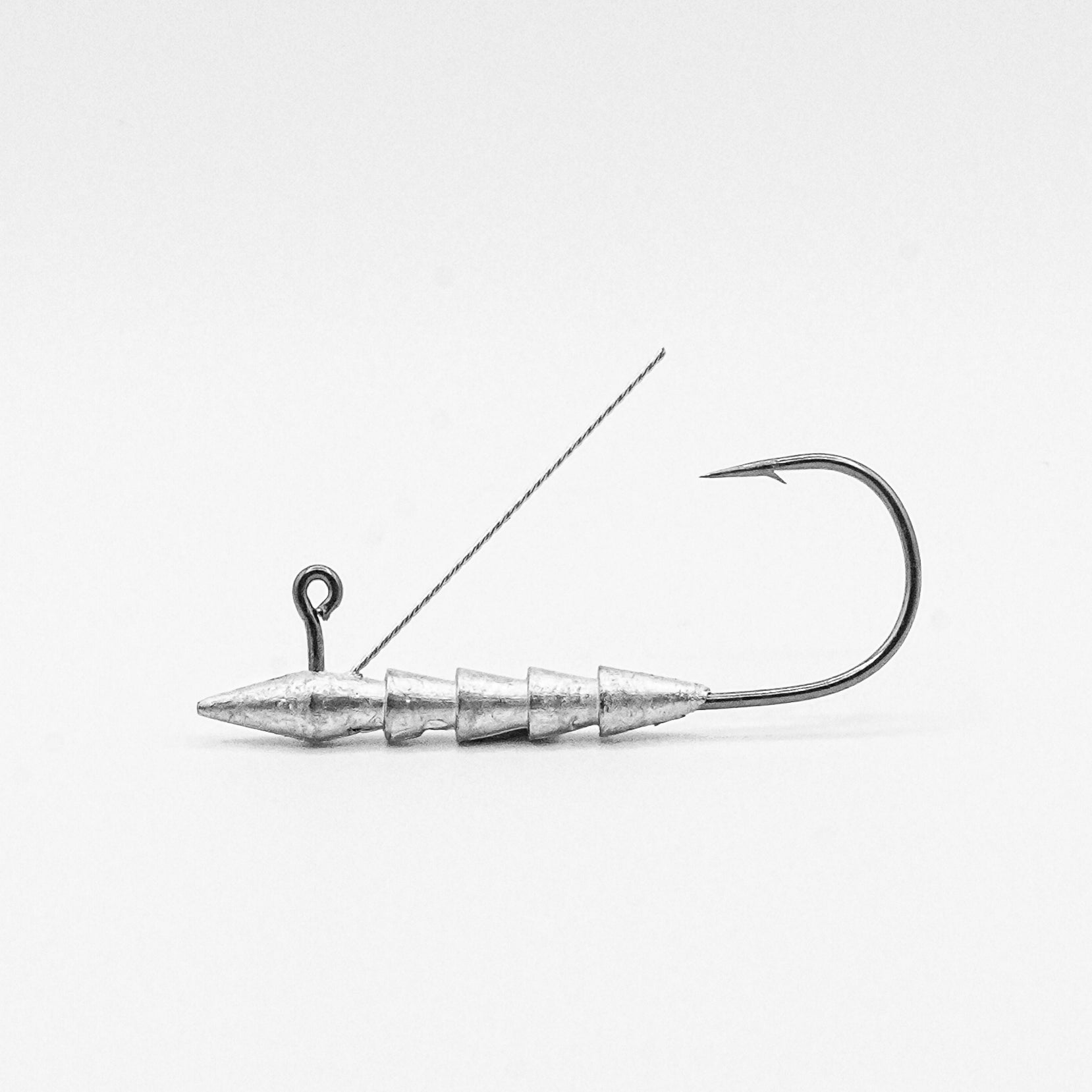 Say goodbye to exposed lead weights! Our Weedless Hover Rig hides