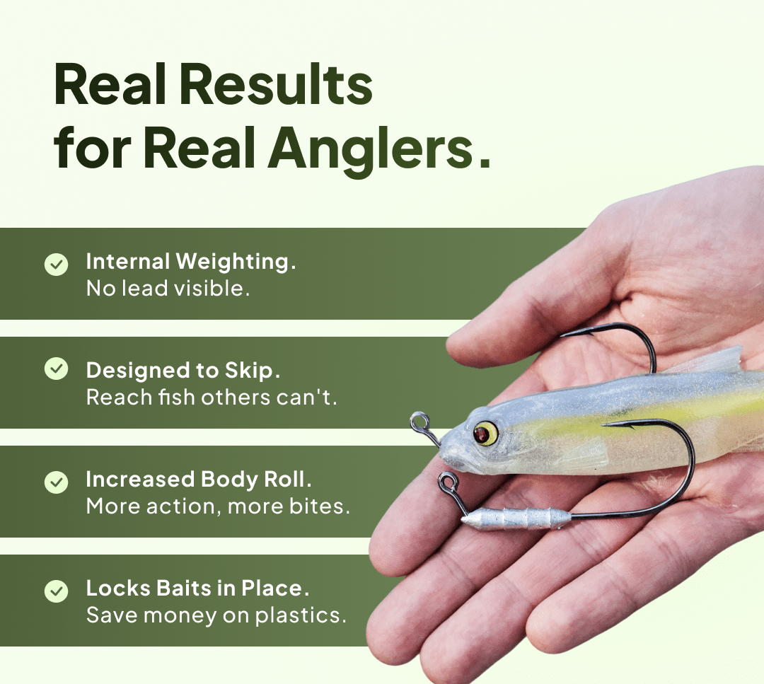best weighted hooks for swimbaits Core Tackle TUSH (The Ultimate Swimbait Hook) 3/8oz